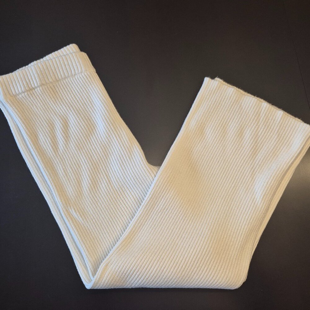 Ribbed Knit Sweater Pants